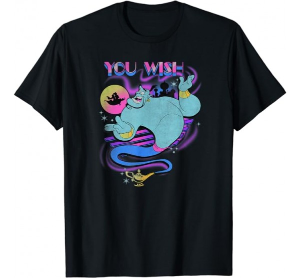Disney Aladdin Genie Airbrush Poster T-Shirt